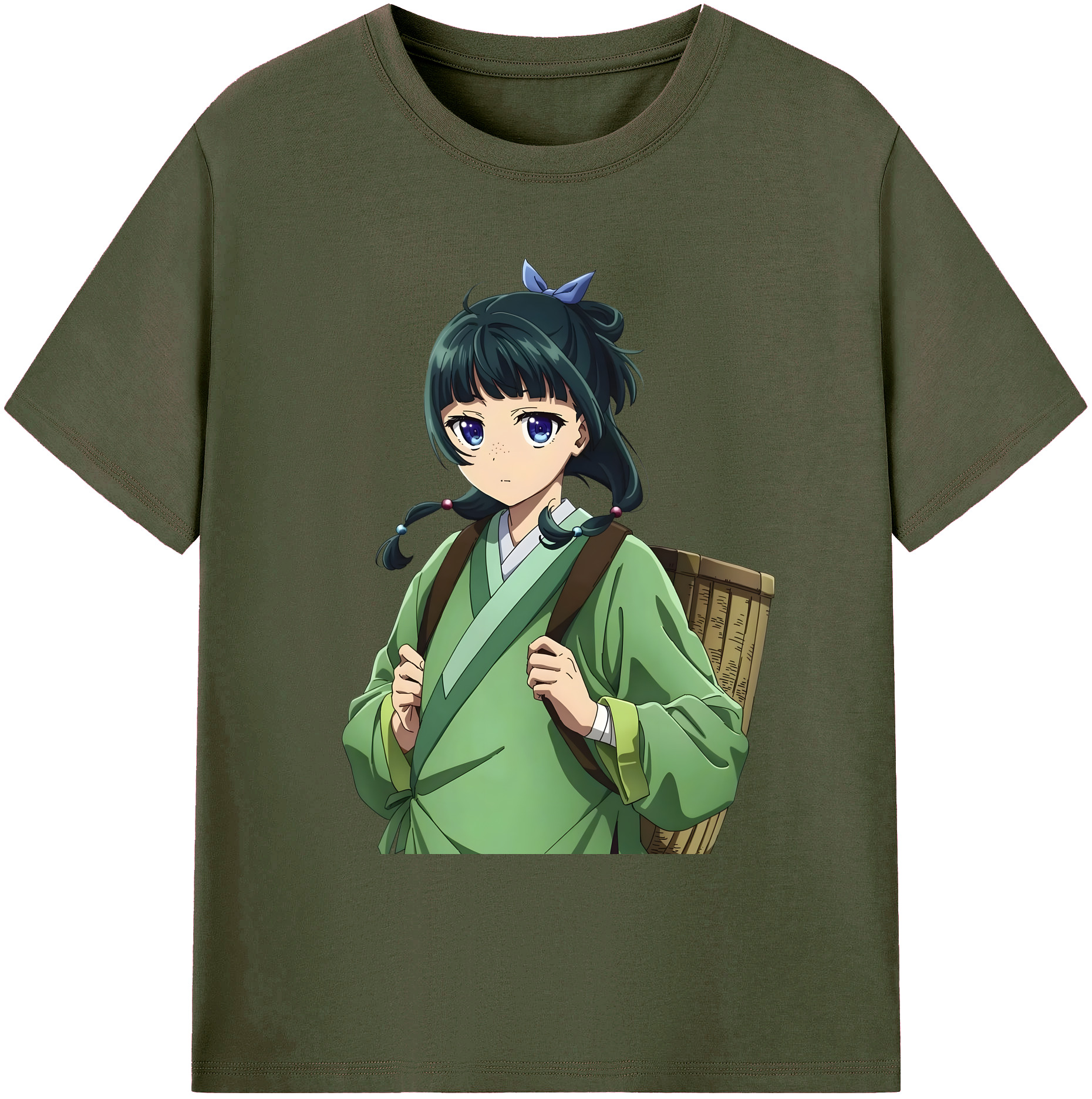 （画像用） 薬屋のひとりごと The Apothecary Diaries 綿100％ メンズ半袖Tシャツ｜肌触りやわらか＆通気性